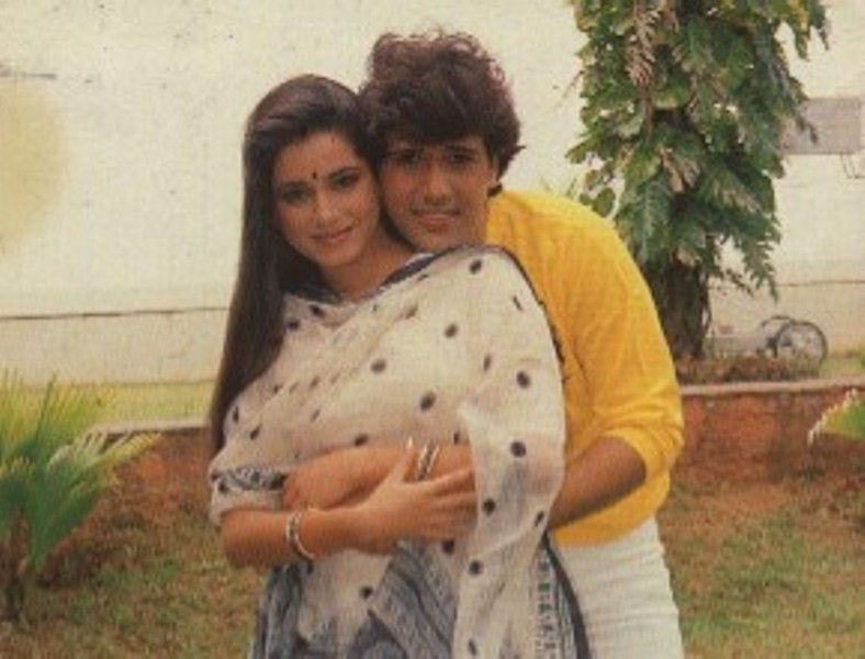Govinda with his ex-girlfriend Neelam