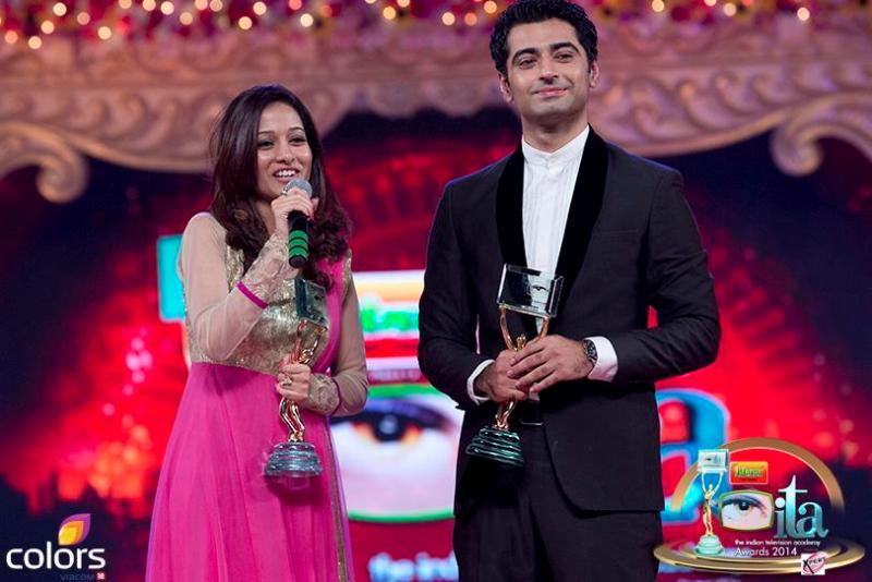 Harshad Arora and Preetika Rao with Awards