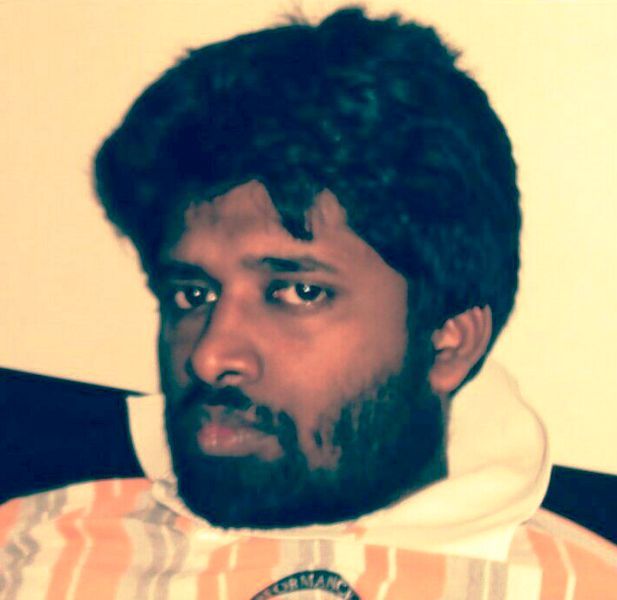 Kannan Gopinathan during his younger days