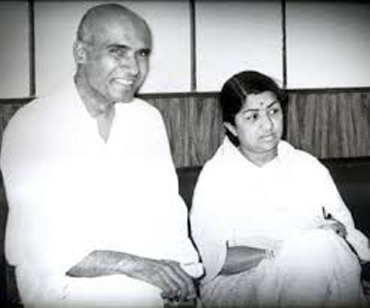 Khayyam with Lata Mangeshkar