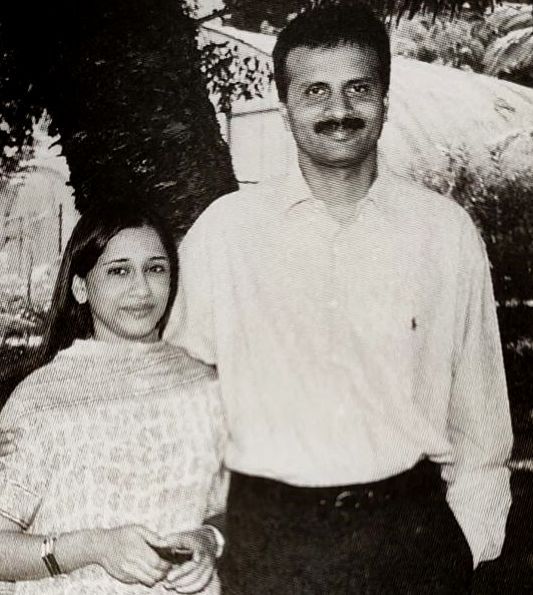 Malavika Krishna With Her Husband VG Siddhartha