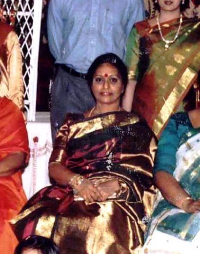 Nalini Chidambaram during her younger days