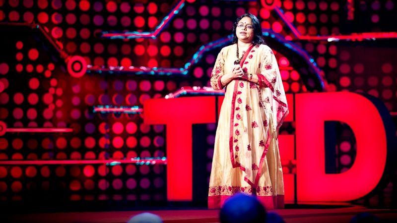 Ritu Karidhal during her TED Talk