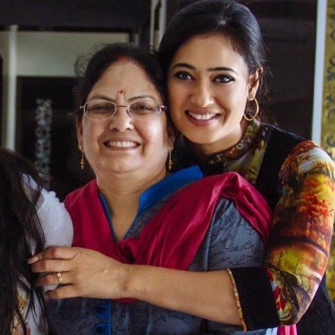Shweta Tiwari with her mother