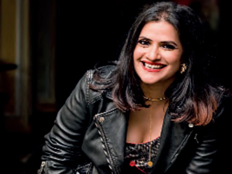 Sona Mohapatra Posing With Her Jacket
