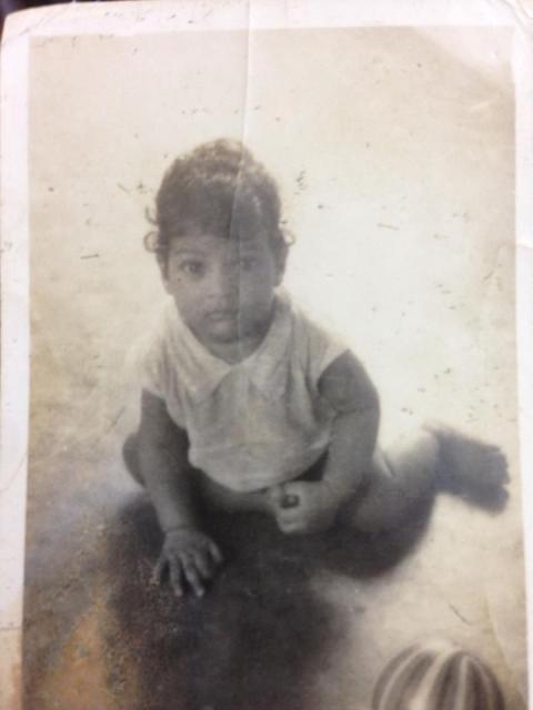 Subbaraju's childhood picture