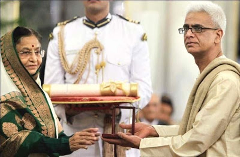 Tez Hazarika Receiving Padma Vibhushan