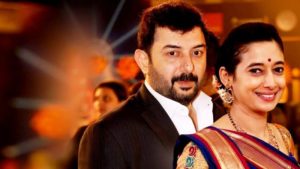 Arvind Swami with His Second Wife Aparna Mukerjee