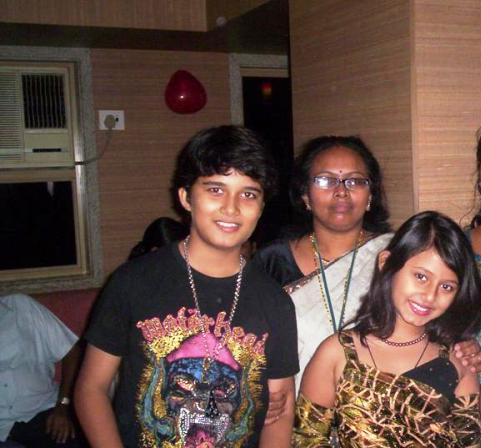 Avinash Mukherjee with His Cousin Richa in a Party