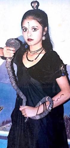An old picture of Devoleena Bhattacharjee