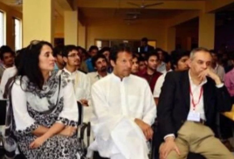 Mehr Tarar with Imran Khan