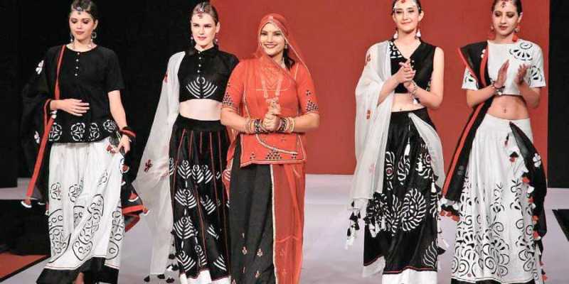 Ruma Devi at the Fashion Show
