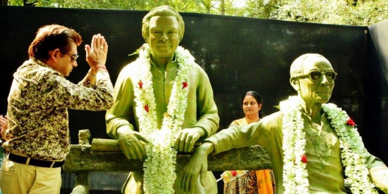 S. D. Burman and Kishore Kumar's Statue