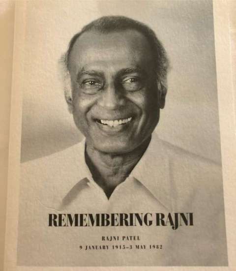 A photo of Rajni Patel, grandfather of Ameesha Patel