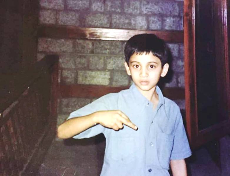 An Old Picture of Rohit