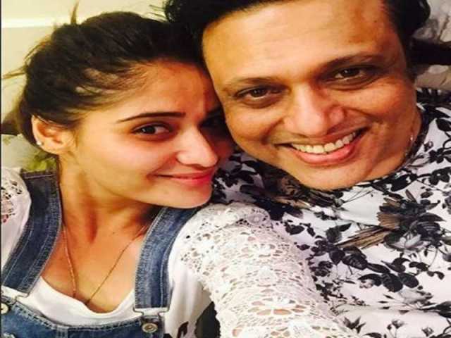 Arti Singh with her uncle, Govinda
