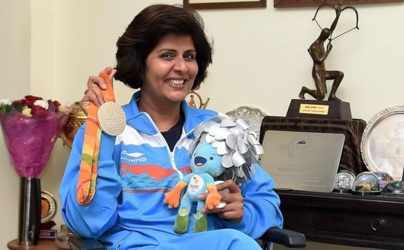 Image result for DEEPA MALIK (2012. ATHLETICS, PARA ATHLETE)