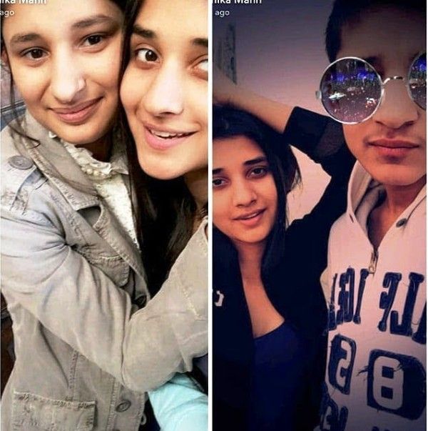 Kanika Mann with Her Sister and Brother