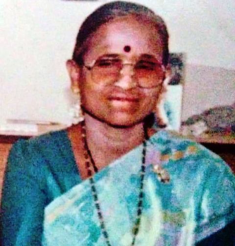 Mother of Vinod Kambli