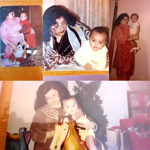 Nishant Malkani's Childhood Picture with His Mother