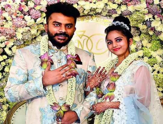 Niveditha Gowda's engagement picture