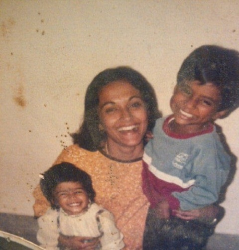 Priyamani's childhood picture