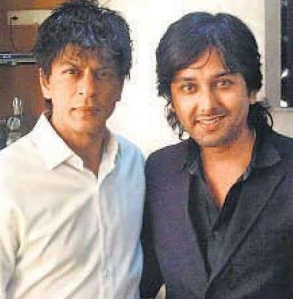 Siddharth Dey with Shah Rukh Khan
