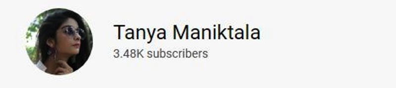 Tanya Maniktala's YouTube Channel