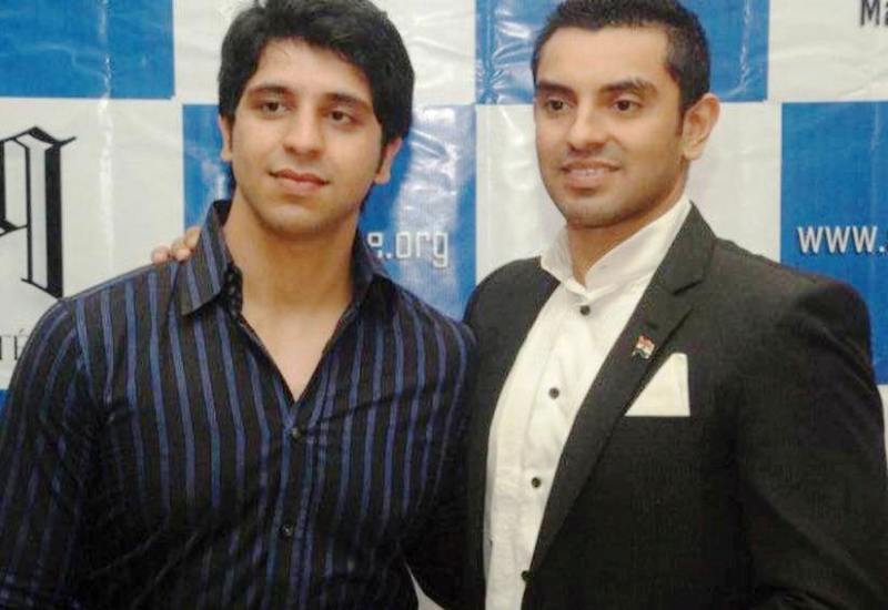 Tehseen Poonawalla with His Brother 'Shehzad'