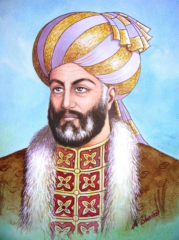 Painting of Ahmad Shah Abdali