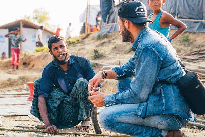 Cory Tran Helping Out Rohingya Refugees in Bangladesh