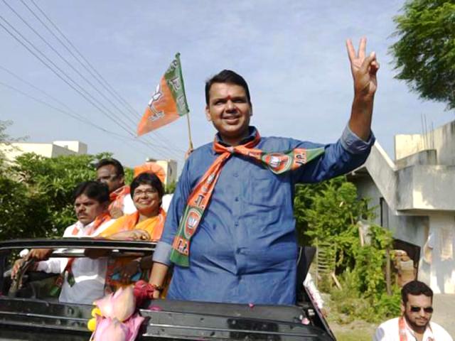 Devendra Fadnavis after being appointed as the Mayor of Nagpur