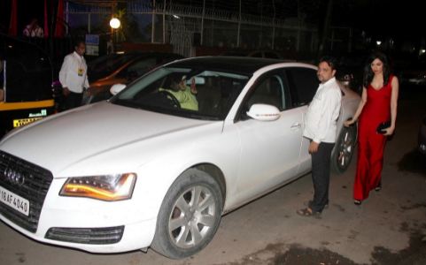 Divya Khosla Kumar with her car