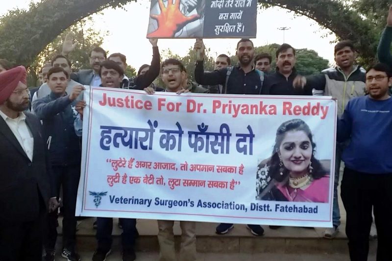 Priyanka Reddy Murder Protest