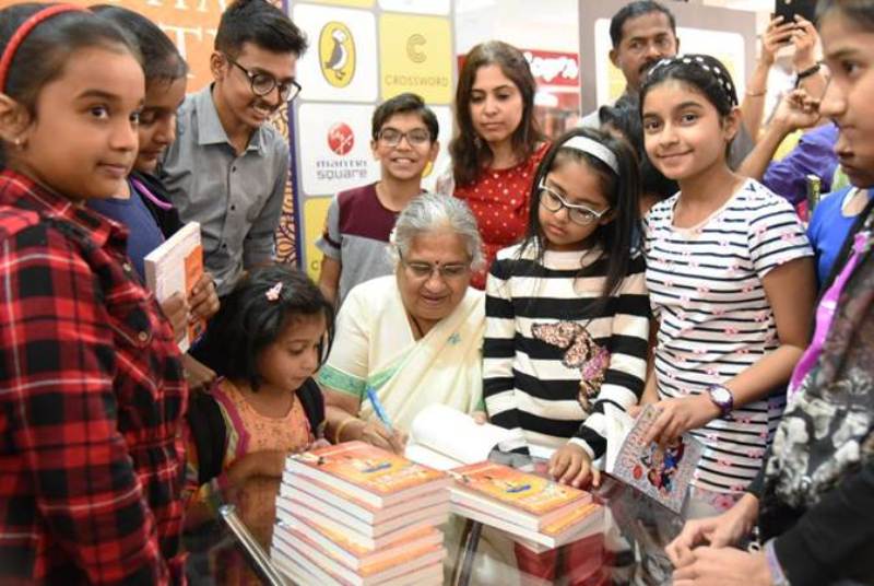 Sudha Murthy on the Event of Her Book Launch