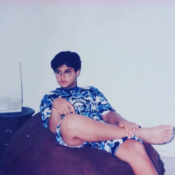 An old picture of Tanuj Virwani