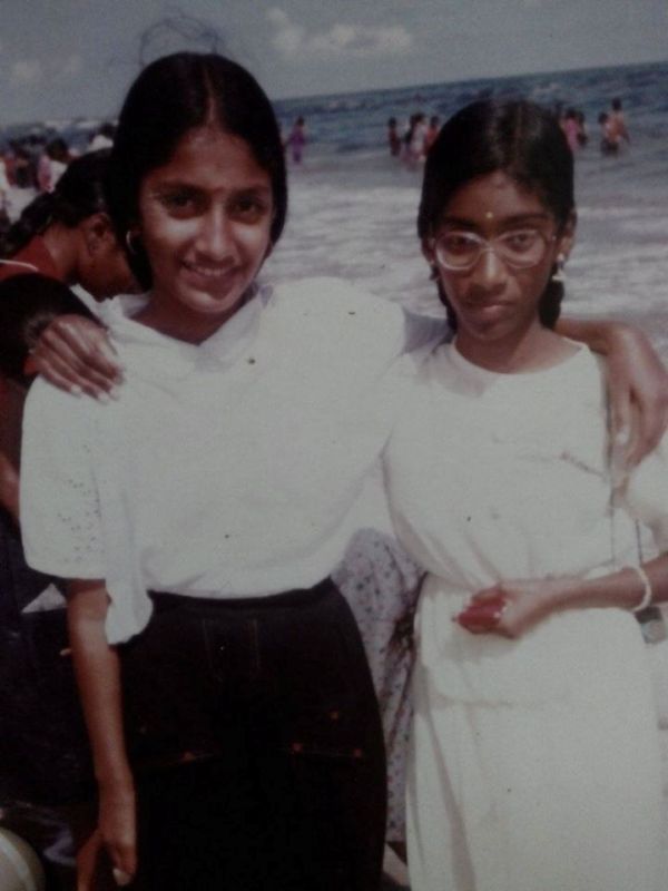 Anchor Jhansi during her school days