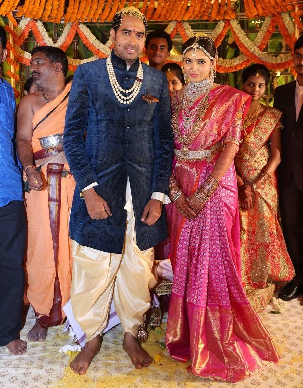 Director Krish with his wife