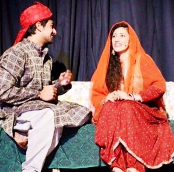 Fahmaan Khan Performing in a Theatre Play