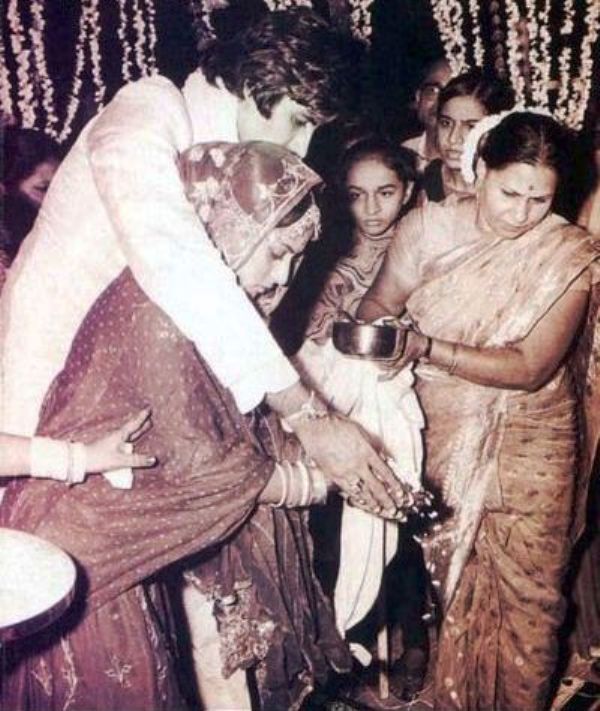 Jaya Bachchan and Amitabh Bachchan's Marriage Picture