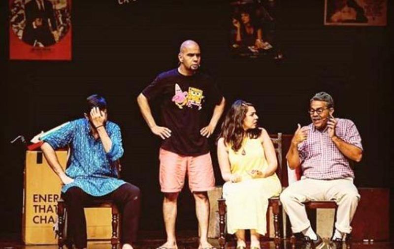 Maanvi Gagroo Acting in a Theatre Play