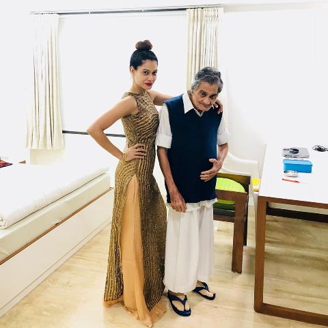 Payal Rohatgi with her father