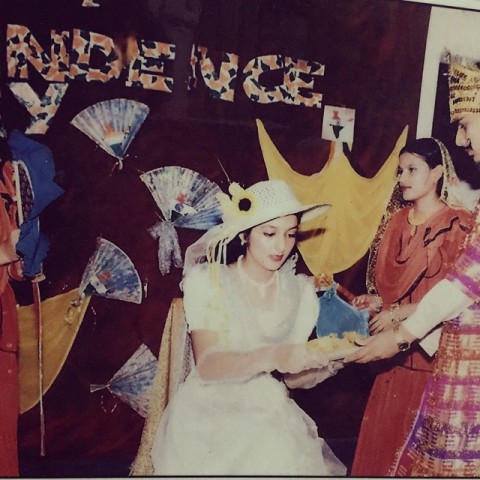Sonia Mann participating in a play