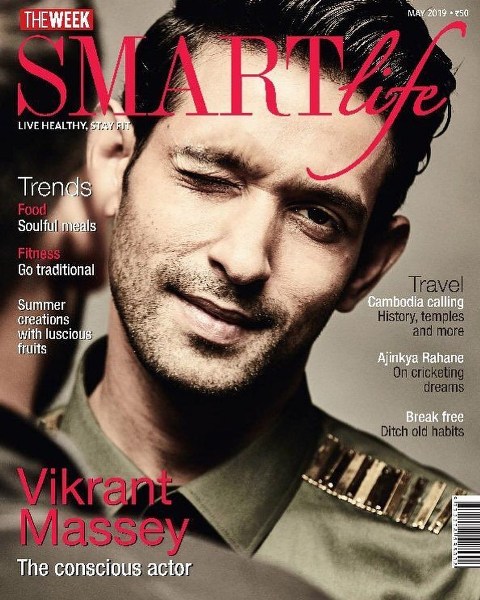 Vikrant Massey on the cover of SMARTlife Magazine
