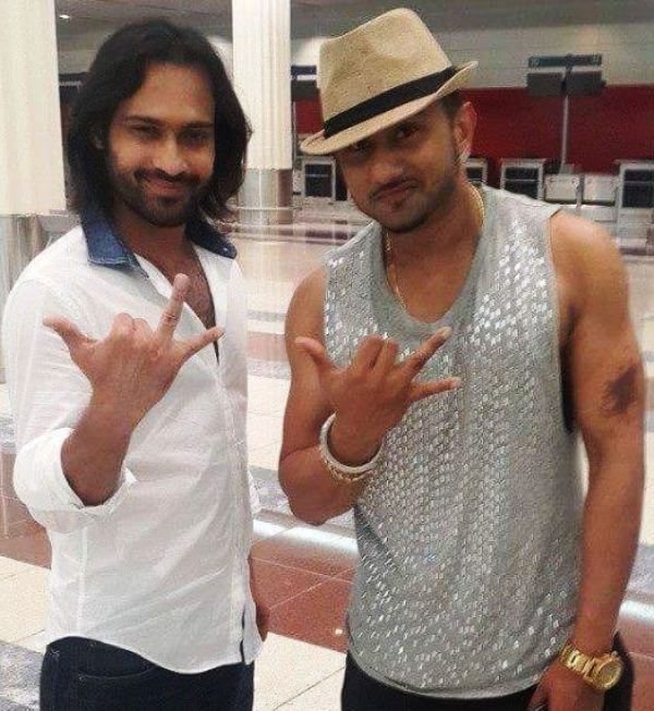 Waqar Zaka with Honey Singh