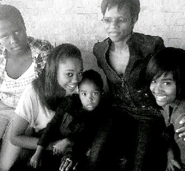 Zozibini Tunzi with Her Family