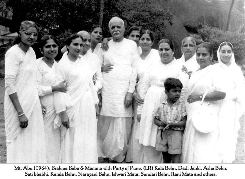 An Old Picture of Dadi Janki