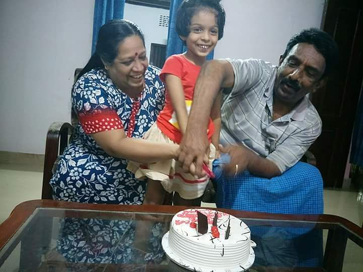 Arya Rohit's parents and her daughter