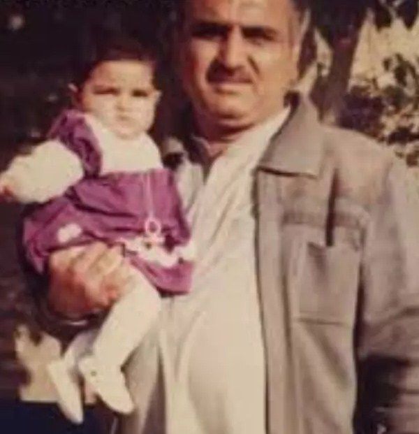 Little Maya Ali with her Father