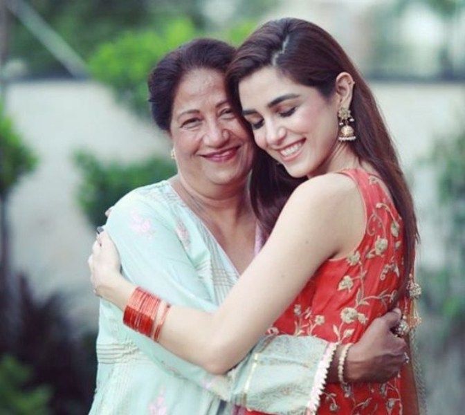 Maya Ali with her Mother